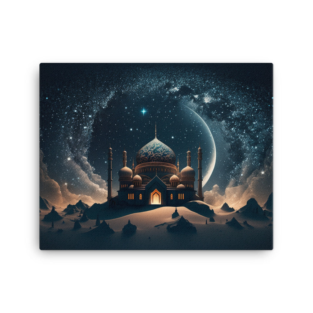 Masjid Agrabah Under Starry Sky